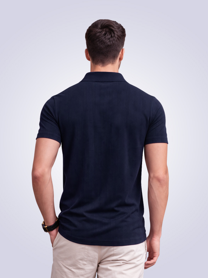 Mens Navy Polo t-shirt
