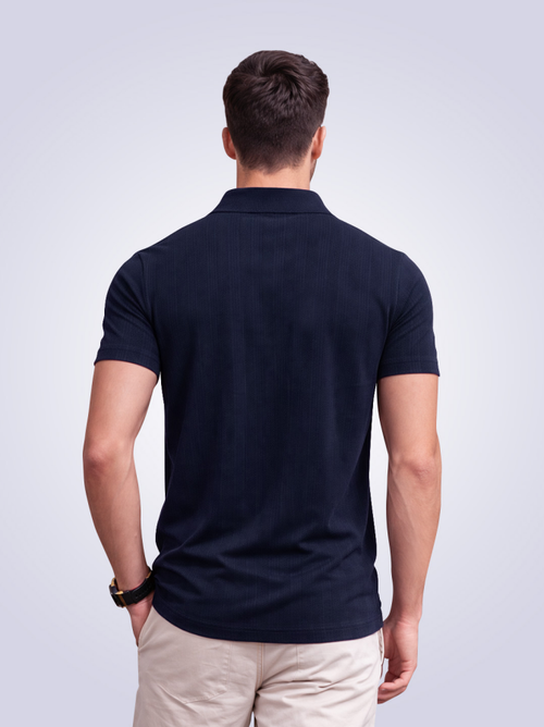 Mens Navy Polo t-shirt