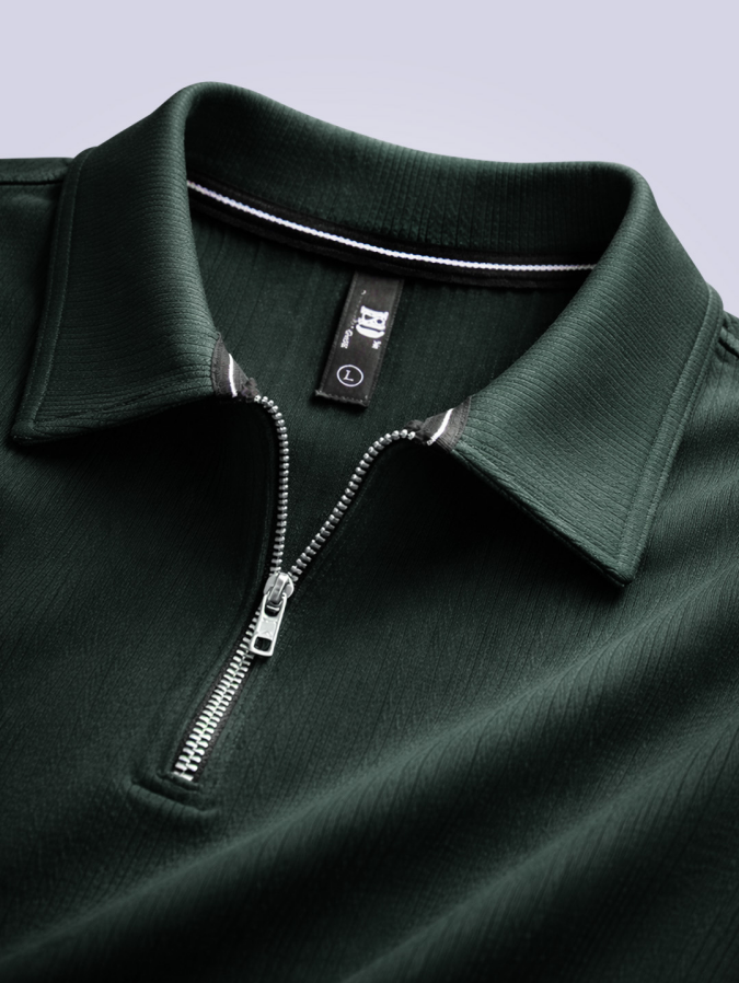 Mens Olive Polo t-shirt