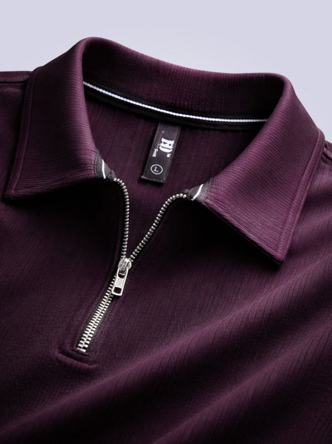Mens Wine Polo t-shirt